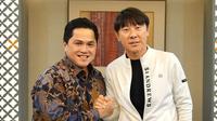 Erick Thohir Tutup Rapat Peluang Shin Tae-yong Kembali ke Timnas Indonesia